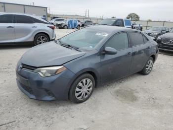  Salvage Toyota Corolla