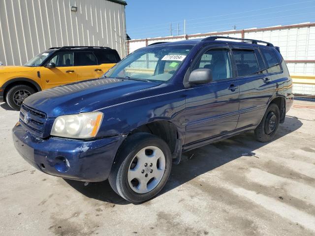  Salvage Toyota Highlander