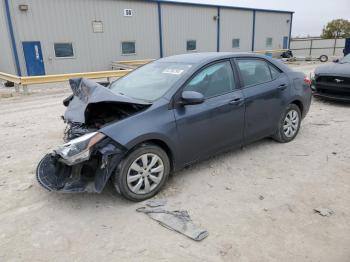  Salvage Toyota Corolla