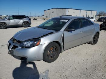  Salvage Pontiac G6