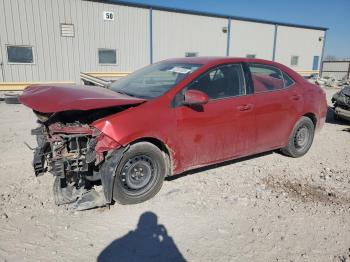  Salvage Toyota Corolla