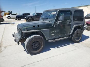  Salvage Jeep Wrangler