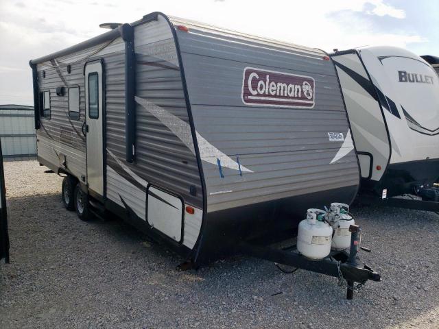  Salvage Coleman Travel Tra