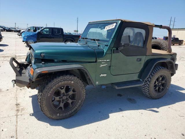  Salvage Jeep Wrangler