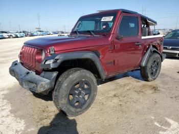  Salvage Jeep Wrangler