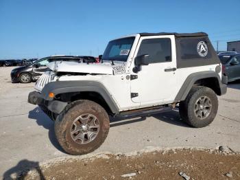 Salvage Jeep Wrangler
