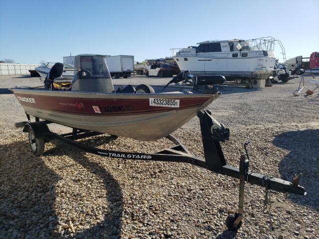  Salvage Bass Boat