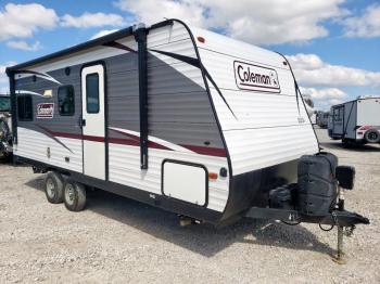  Salvage Coleman Travel Tra