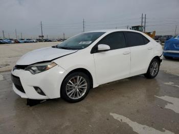  Salvage Toyota Corolla