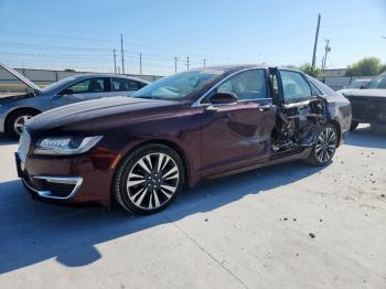  Salvage Lincoln MKZ