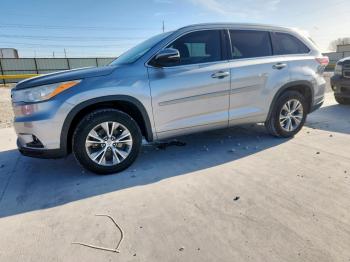  Salvage Toyota Highlander
