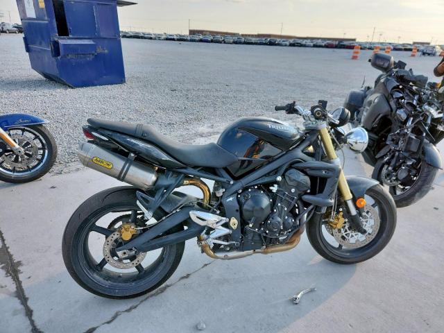  Salvage Triumph Motorcycle Street