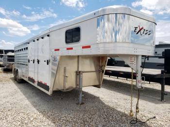  Salvage Exxiss Horse Trlr