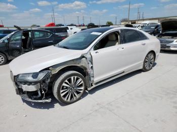  Salvage Lincoln MKZ