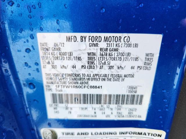 Ford F-150 Svt Raptor Image 9