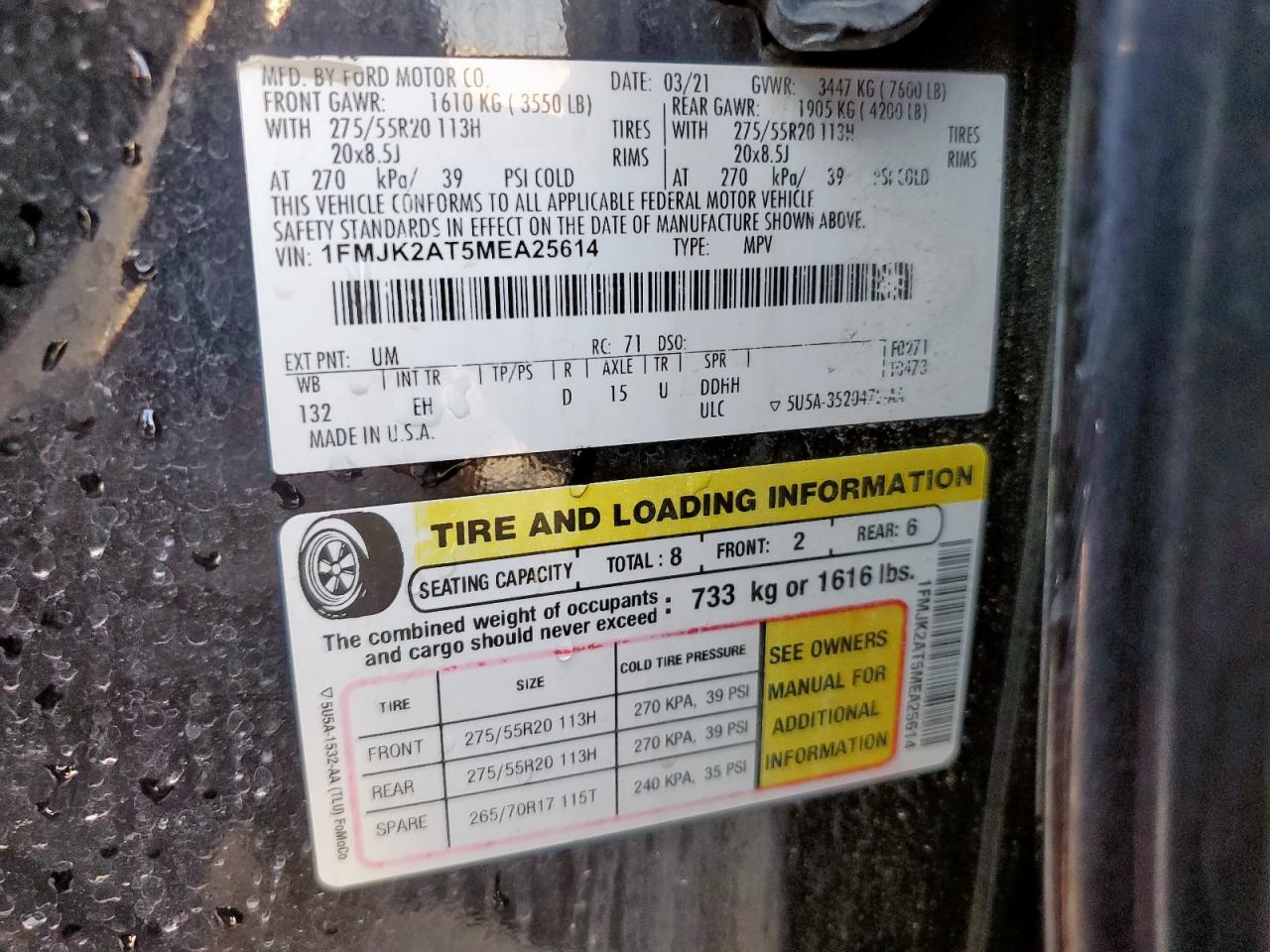 Ford Expedition Max Limited Image 8