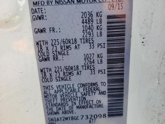 Nissan Rogue S Image 8