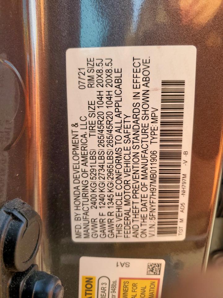 Honda Passport Touring Image 13