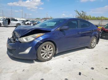  Salvage Hyundai ELANTRA