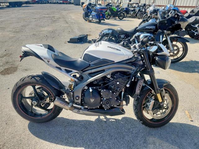  Salvage Triumph Motorcycle Speedtripl