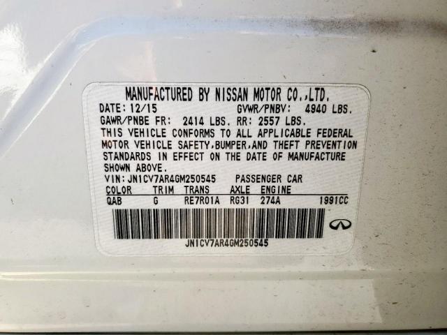 INFINITI Q50 Base Image 6