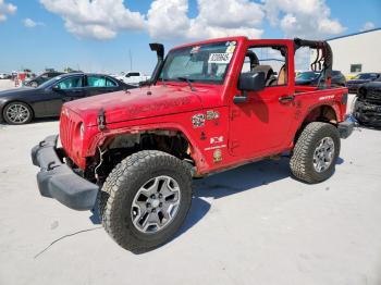  Salvage Jeep Wrangler
