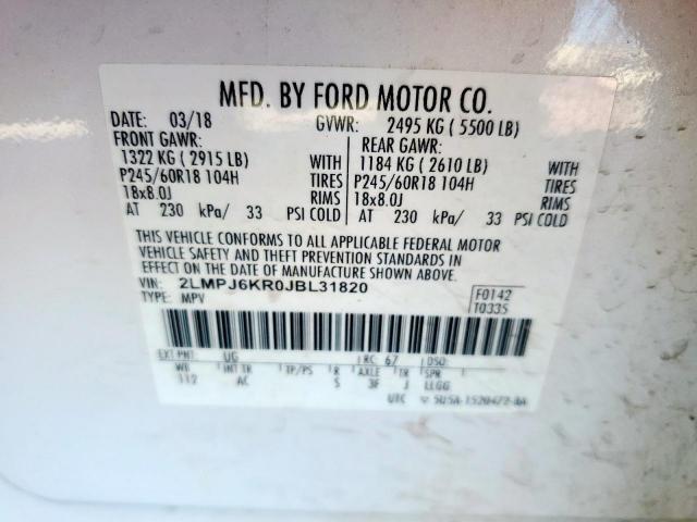 Lincoln MKX Select Image 9