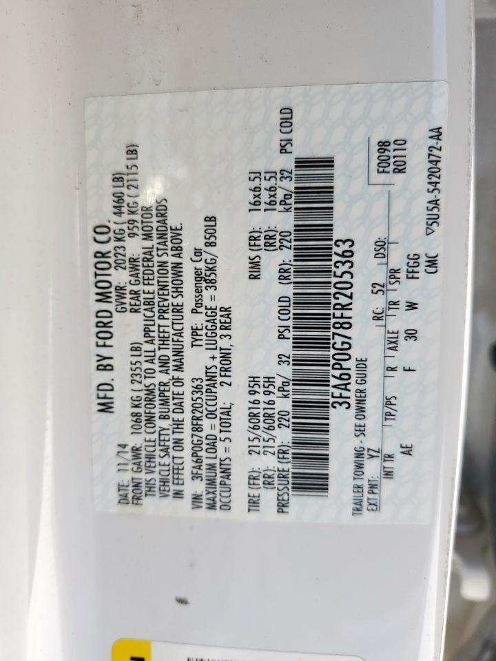 Ford Fusion S Image 7