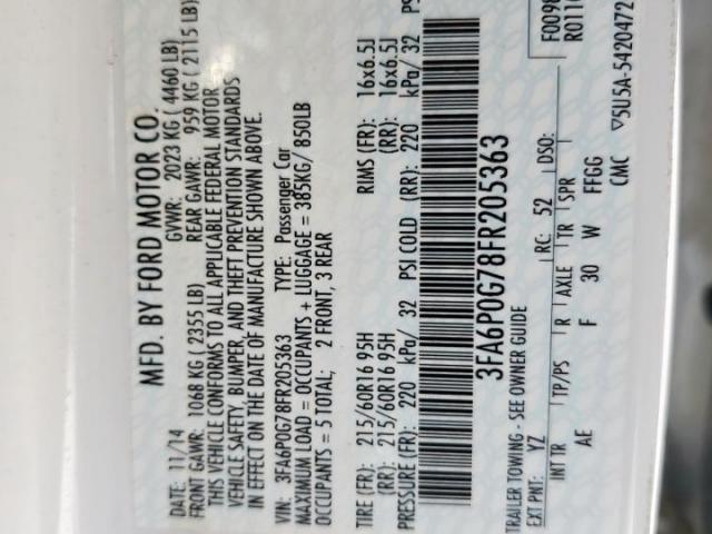 Ford Fusion S Image 7