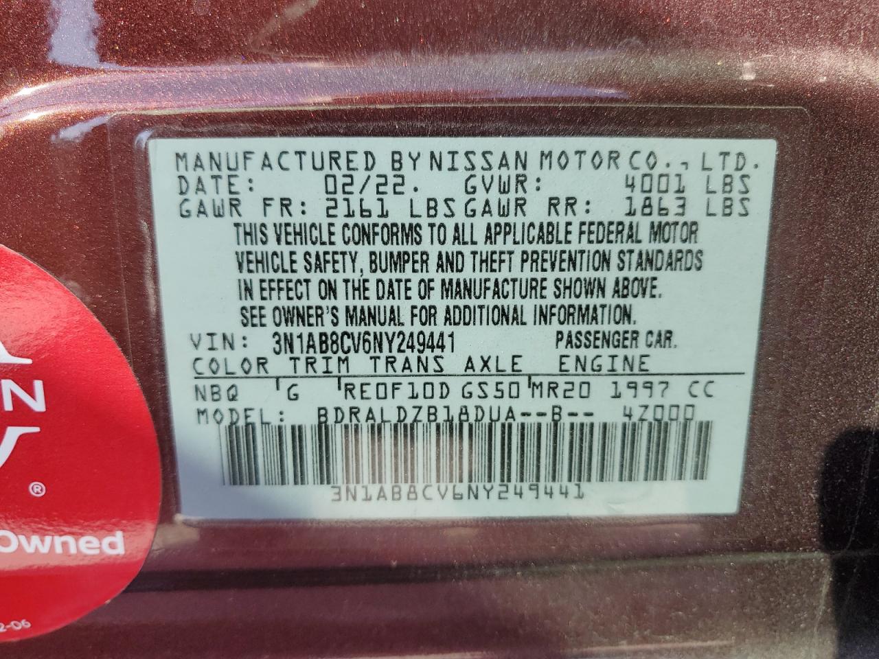 Nissan Sentra Sv Image 12