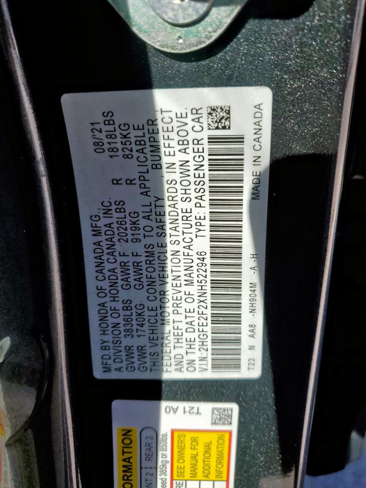 Honda Civic Lx Image 12