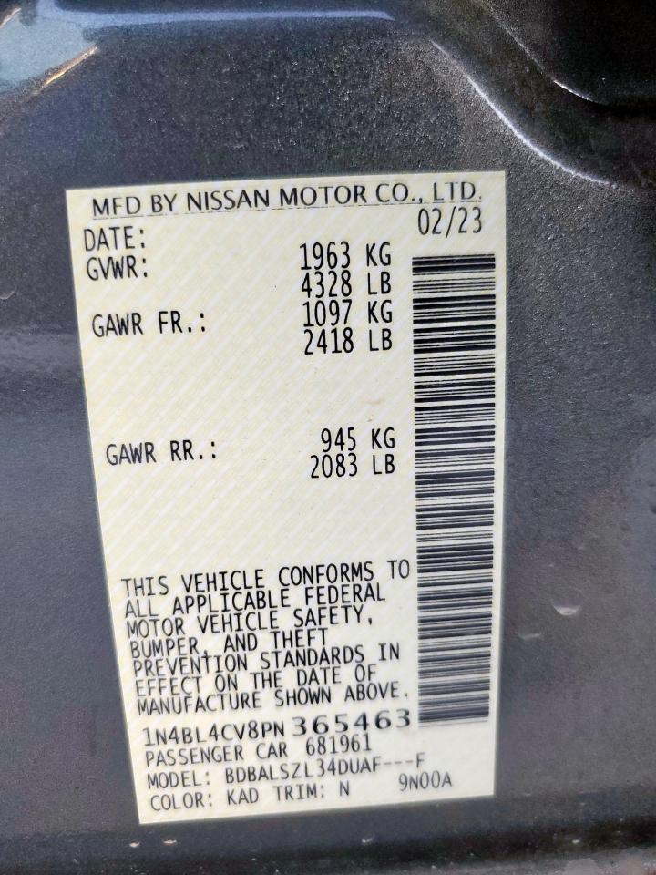 Nissan Altima Sr Image 6