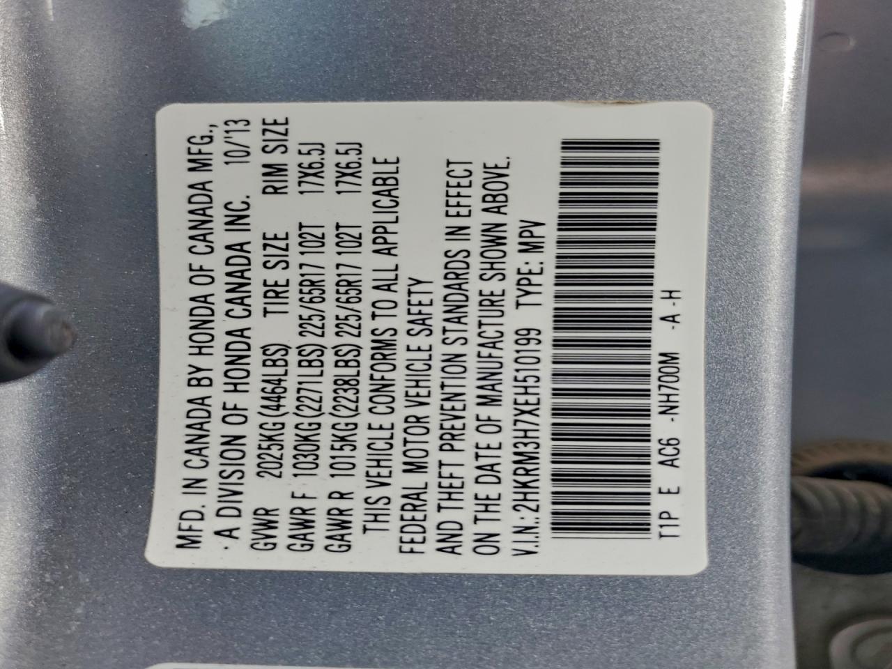 Honda Crv Exl Image 12