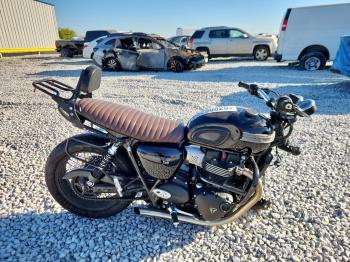  Salvage Triumph Motorcycle Bonneville