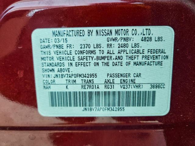 INFINITI Q50 Base Image 10