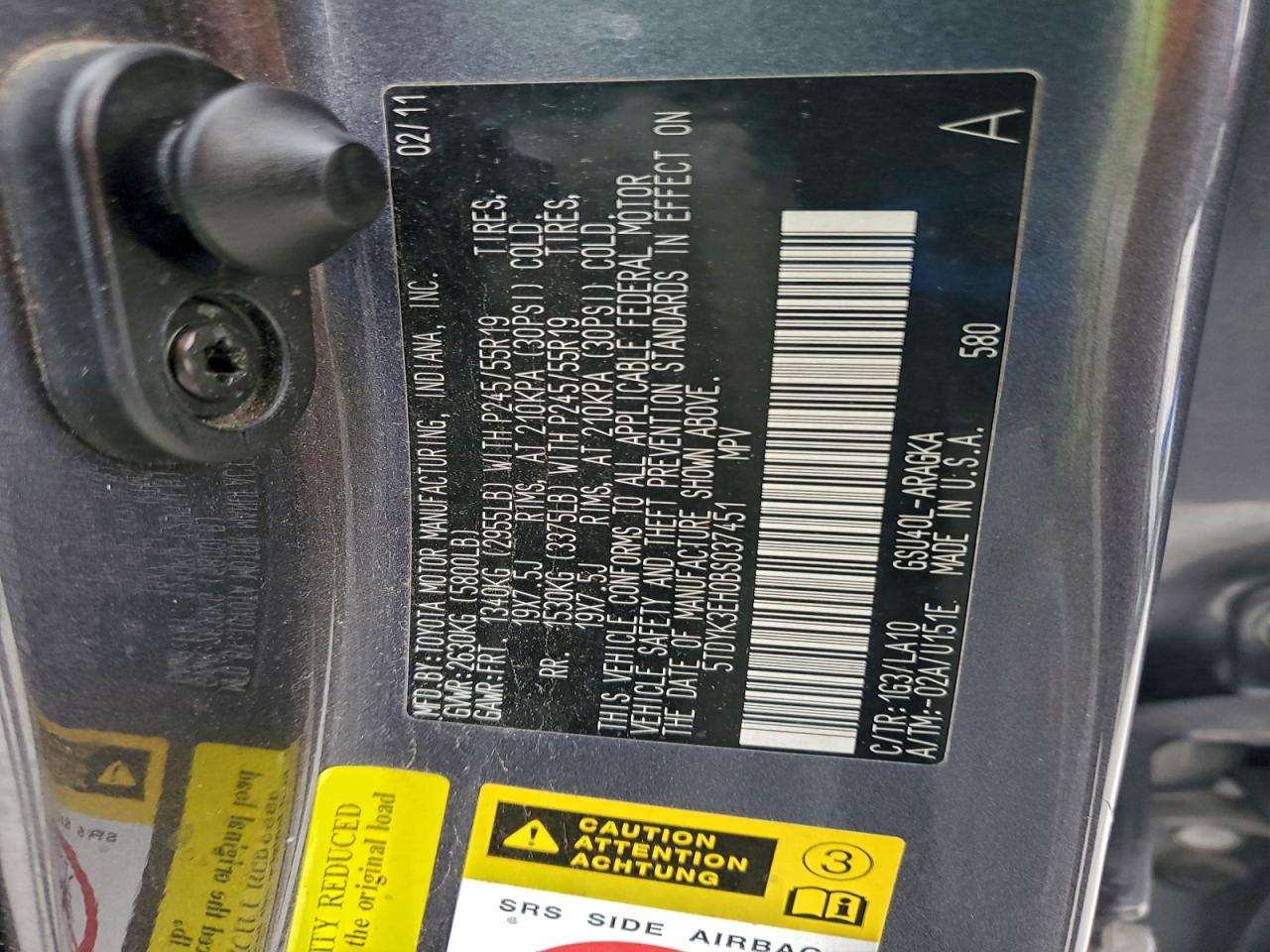 Toyota Highlander Limited Image 11