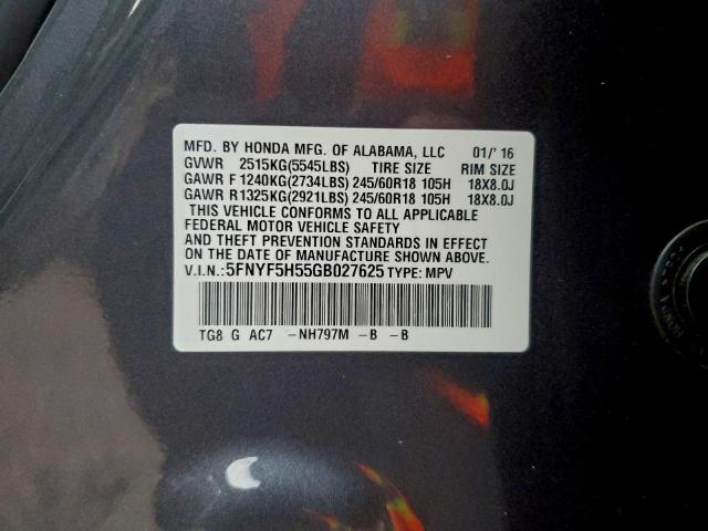 Honda Pilot Exl Image 9