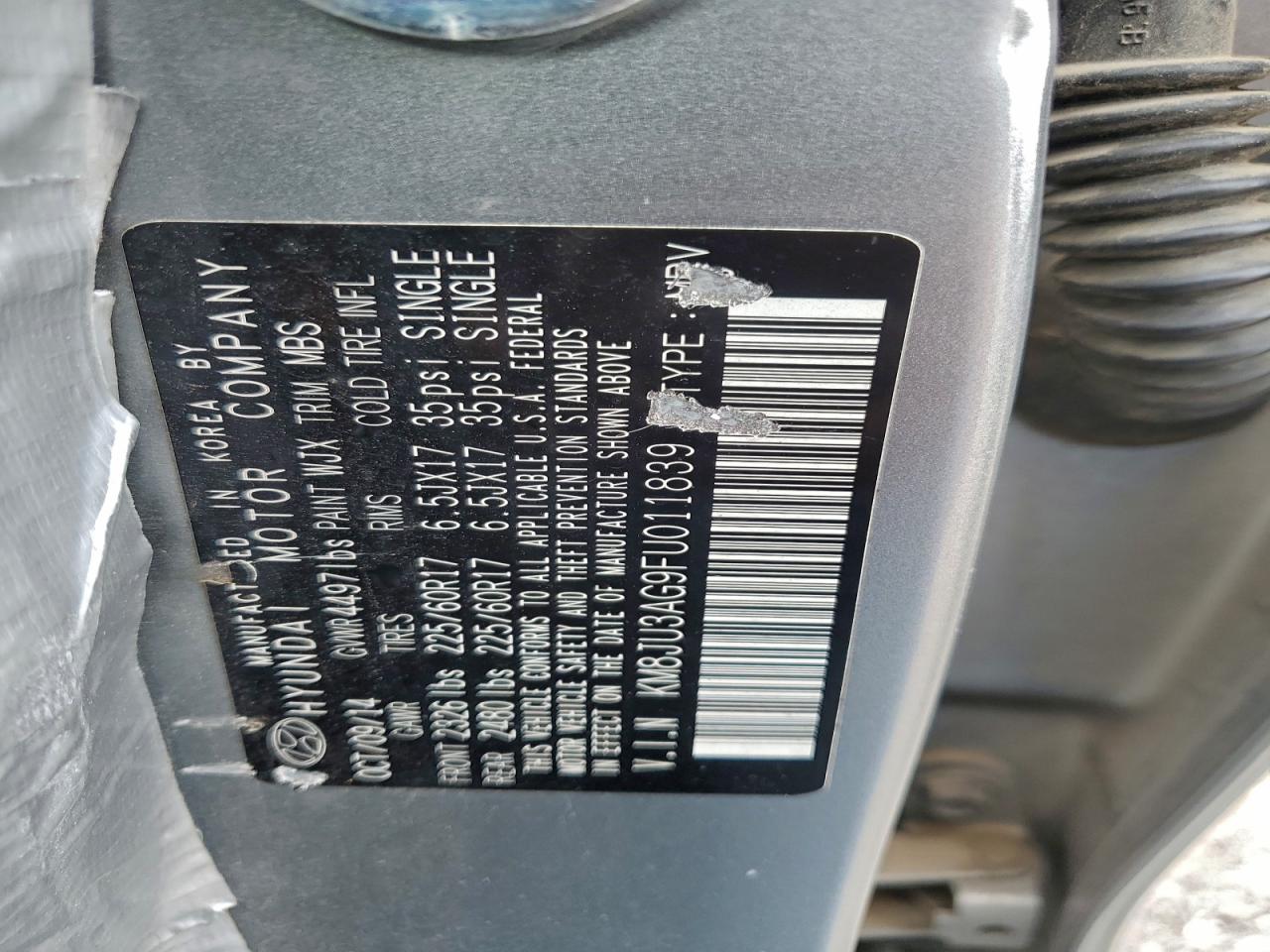 Hyundai TUCSON Limited Image 8