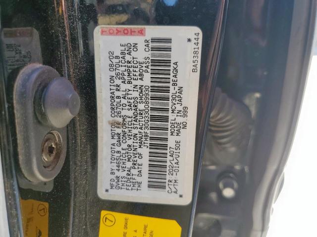 Lexus Es 300 Image 10