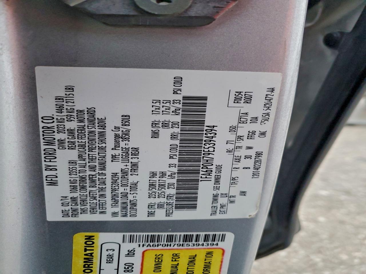 Ford Fusion Se Image 6