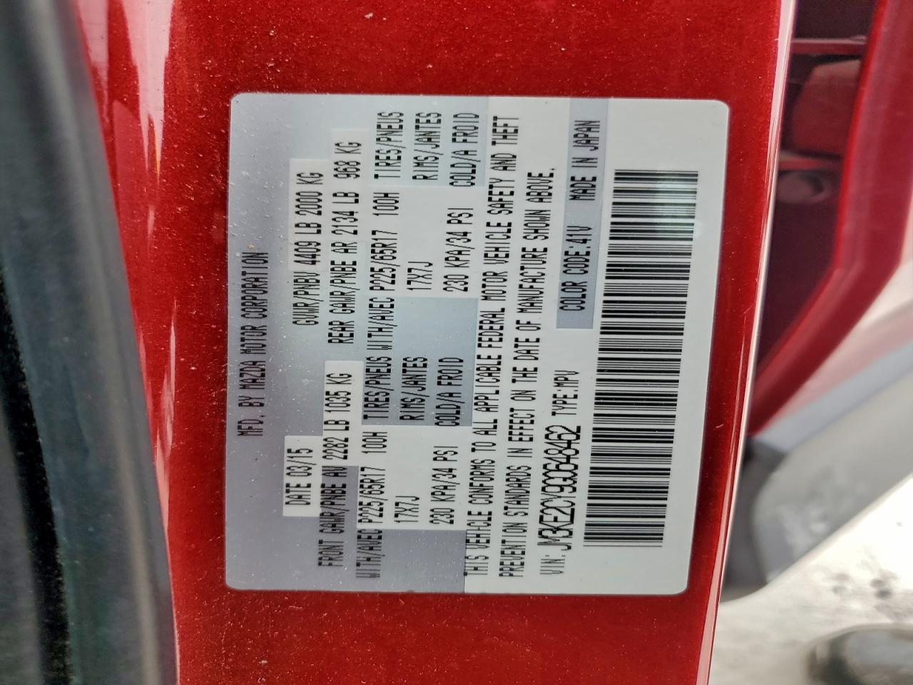 Mazda Cx Touring Image 14