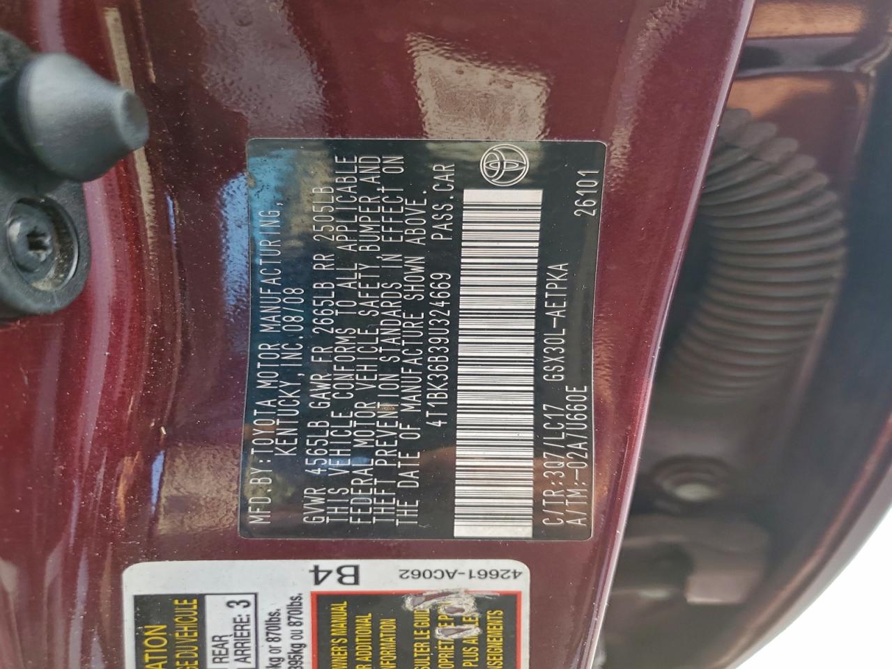 Toyota Avalon Xl Image 9