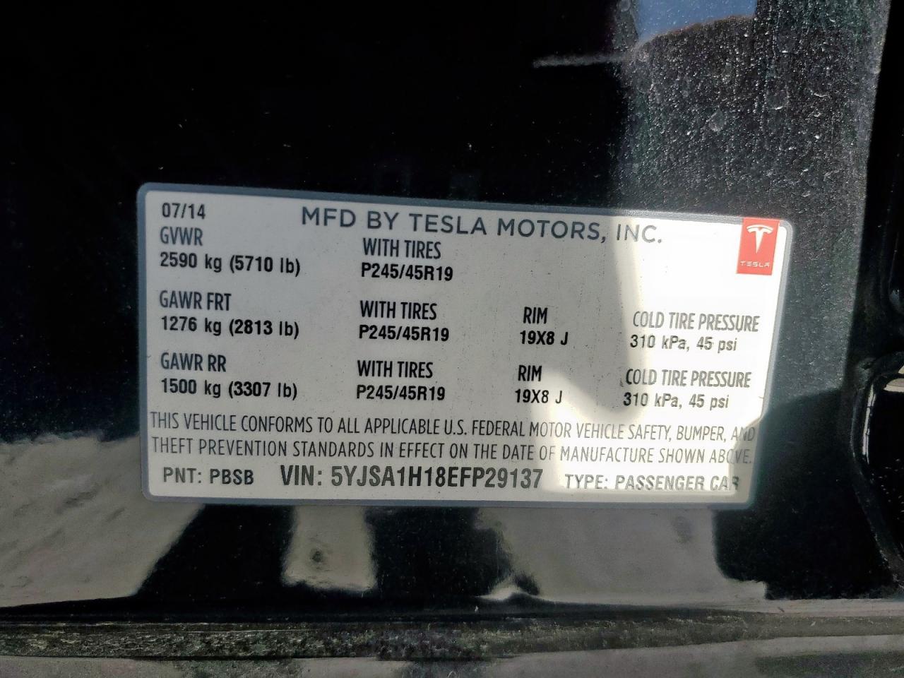 Tesla Model S Image 10