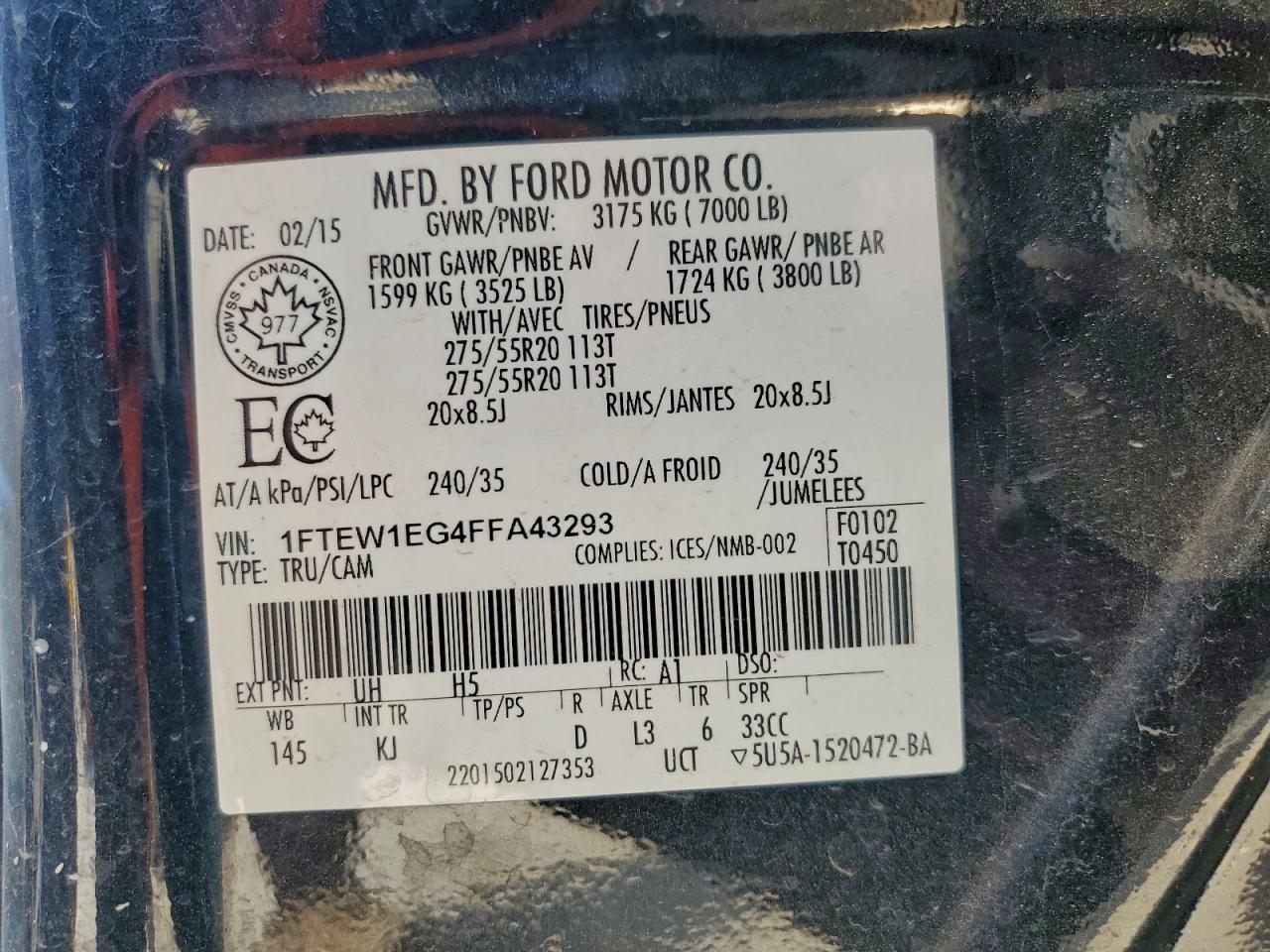 Ford F-150 Supercrew Image 7