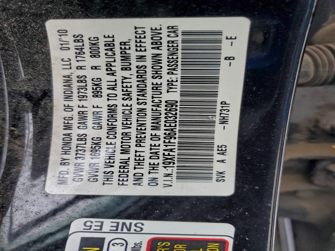 Honda Civic Exl Image 8