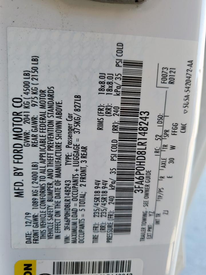 Ford Fusion Se Image 4