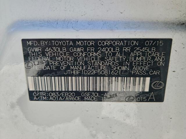 Lexus Is 250 Image 12