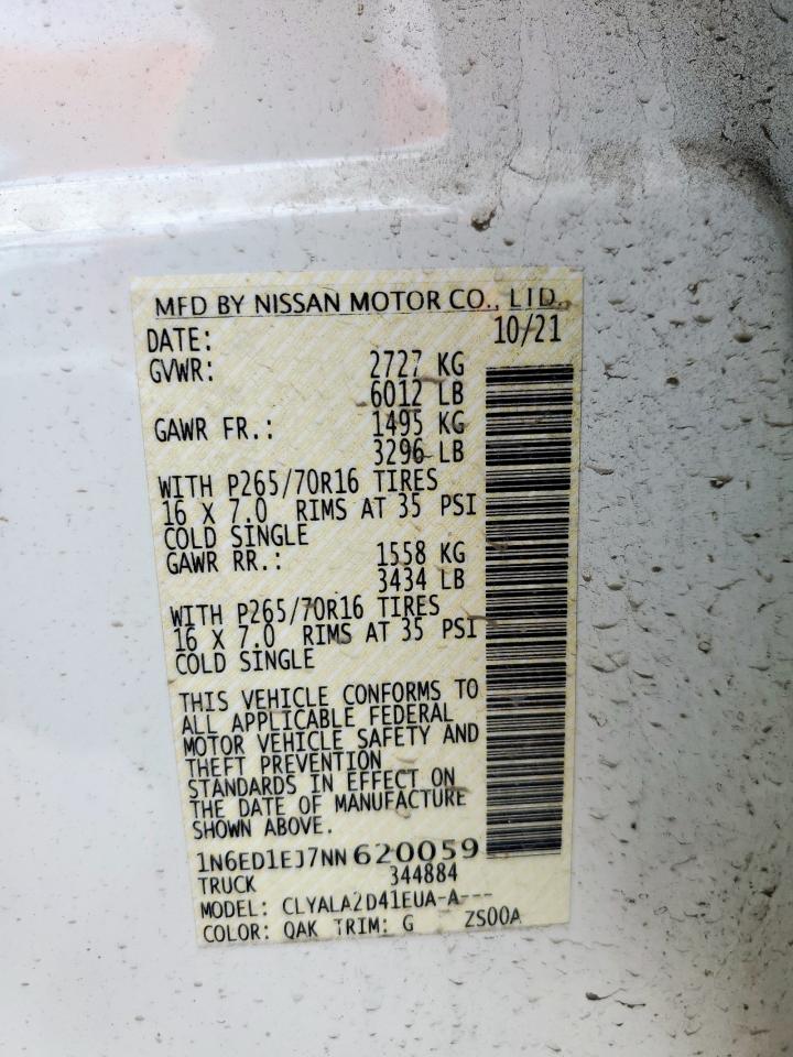 Nissan Frontier S Image 2