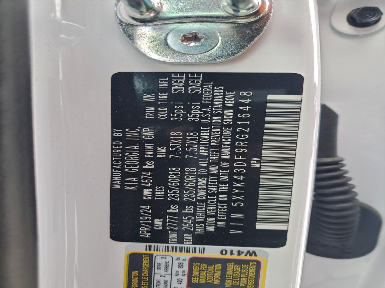 Kia Sportage Sx Image 2