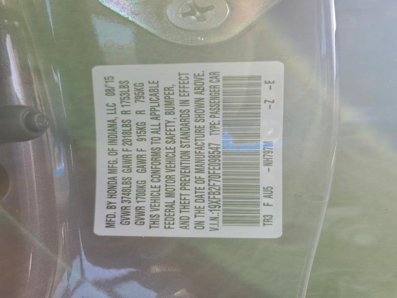 Honda Civic Se Image 13